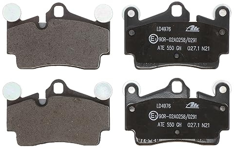 ATE CERAMIC Bremsbelagsatz hinten 13.0470-4976.2 | Kompatibel mit: AUDI Q7, PORSCHE CAYENNE, VW TOUAREG