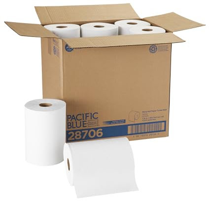 Georgia-Pacific 28706 Envision Lot de 12 rouleaux de papier essuie-tout 20 x 350 m