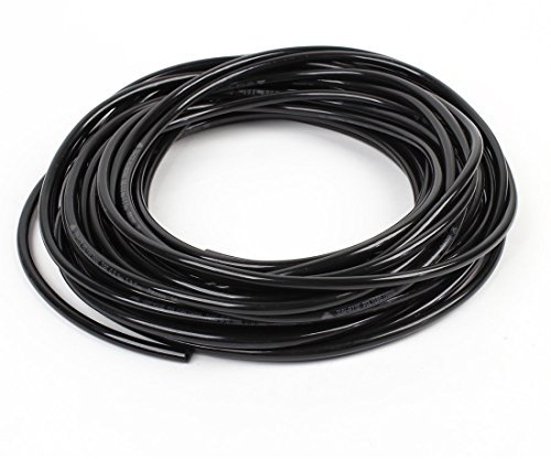 sourcing map Schwarz 8 mm ID OD 5 mm, 20 m 19.99 meters Druckluft Schlauch PU-Luftschlauch de