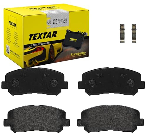Textar 2556401 Brake Pad Set, disc brake | 2556401 Compatible with 6 Estate (gj, GL), 6 Notchback (gj, Gl),cx-5 (kf),cx-9 (tc)