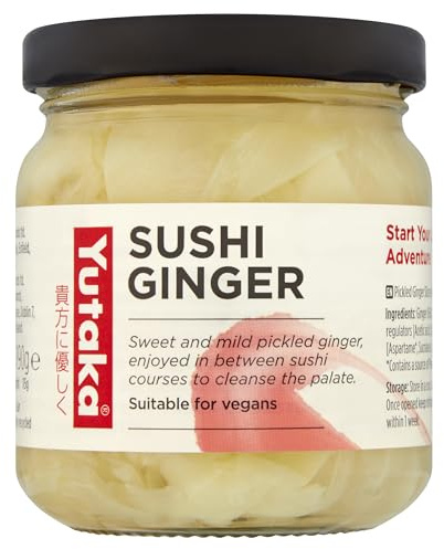 Yutaka Sliced Sushi Ginger 190g