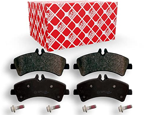 febi bilstein 16709 Bremsbelagsatz mit Anbaumaterial , 1 Stück