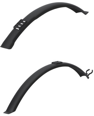 Polisport Schutzblech Florida, Schwarz, 28 Zoll, 09504800