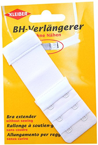 Kleiber 35 mm BH-Erweiterung mit Zwei Haken, weiß