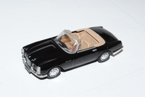 Norev Facel Vega III 3 Cabrio 1963 Schwarz H0 1/87 Modell Auto mit individiuellem Wunschkennzeichen