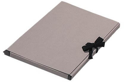 folia Sammelmappen Zeichenmappe Künstlermappe DIN A4 mit Band ohne Druck 6902, 10 STK.