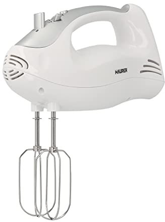 MAURER Batidora Electrica Varillas 250W. 5 velocidades Turbo, 250 W, 10 litros, Varios, Multicolor