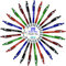 Thank You Grußkarte Geschenk Stylus Stifte für Touchscreen Geräte – 2 in 1 Multifunktions Pen – Kompatibel mit Tablets, iPads, iPhones Pack of 25 schwarz