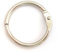 One Inch Nickel Plated Stainless Steel Split Snap O-Ring