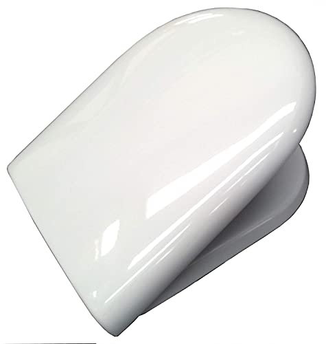 Sedile per wc petra dolomite in termoindurente avvolgente - acb ercos silver