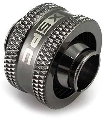 XSPC G1 / 4 v2 - Rxspc G1 / 4 V2 De Accesorio De Compresión, Negro Chrome