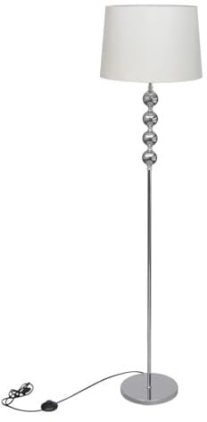 vidaXL Stehlampe Weiß Stehleuchte Wohnzimmerlampe Leuchte Standleuchte Lampe
