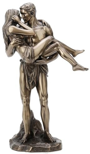 Veronese Design WU The Lovers Bronze Finish Mann mit Frau Nude Statue Bronze 11 1/2 Inches Tall