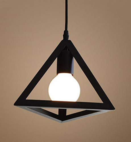 Metall Kreative Pendelleuchte Hängeleuchte für Modern E27 Symmetrische Schwarz Deckenleuchte Loft Lampe für Küchen Esszimmer Restaurant