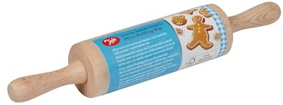 Tala Mini Rolling Pin, FSC Beechwood Rolling Pin Ideal for Young Bakers. Bake, Roll and Craft With the Compact Rolling Pin, Beech