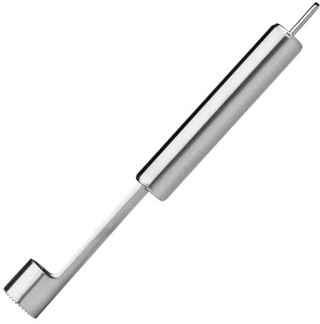 Chef Aid Apple Corer, Multi Function Fruit Corer with Round Serrated End for Easy Use and Removal - Made from High Grade Stainless Steel, Dishwasher Safe