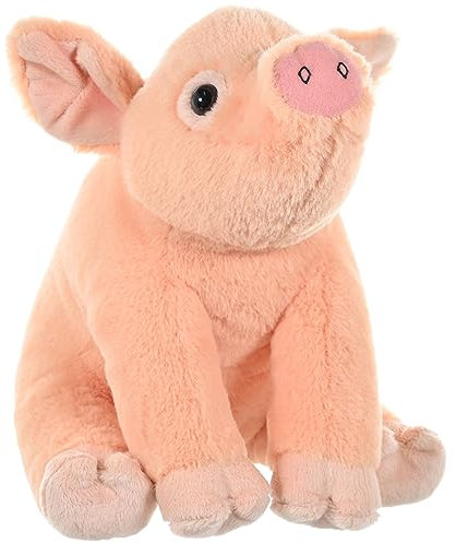 Wild Republic Plüsch Ferkel Schwein, Cuddlekins Kuscheltier, Plüschtier, 30cm