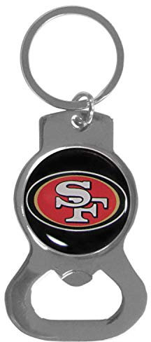 Siskiyou NFL Sports Fan Shop San Francisco 49ers Flaschenöffner, Schlüsselanhänger, Einheitsgröße, Teamfarbe, Schwarz