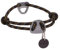 RUFFWEAR Knot-a-Collar - Collier pour Chien Réfléchissant et Réglable, Taille M (36-51 cm), Noir Obsidienne