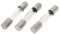 sourcing map Vidrio Tubo Fusible Alto Voltaje 0.8A 5kV 6 x 40mm 3Uds para Microondas Horno