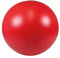 Schecker Hundespielzeug - Treibball in Rot für Hunde aus hartem Kunststoff ca. 25 cm
