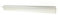 8 mm Wandprofil LINO8 silbern 50 cm Regalträger Aluschiene / 1 Klemmschiene