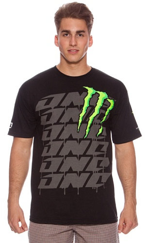 Monster Herren T-Shirt 32111 M Schwarz