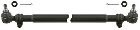 febi bilstein 23898 Spurstange mit Kronenmuttern und Splinten, 1 Stück | Kompatibel mit: MERCEDES-BENZ T2/LN1 Kasten, T2/LN1 Pritsche/Fahrgestell, VARIO Kasten, VARIO Pritsche/Fahrgestell