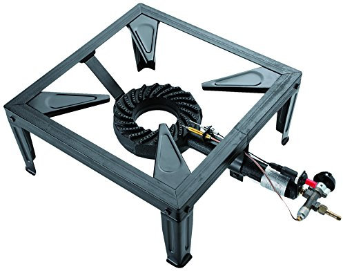 Kemper 104986V FORNELLONE Gas 4 Piedi GHISA TERMOCOPPIA