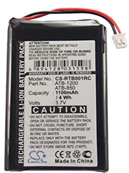 CS-RTB001RC Akku 1100mAh Kompatibel mit [RTI] T2B, T2C, T2Cs, T3 Ersetzt ATB-1200