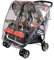 Sunnybaby 10093 Regenverdeck Folie für Zwillingsbuggy