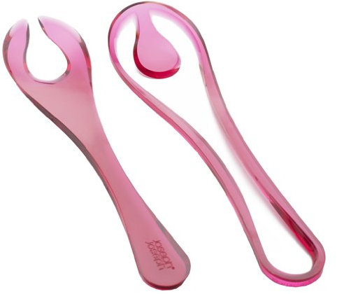 Joseph Joseph - Cubiertos para Ensalada - Color Rosa