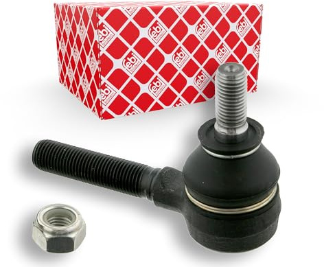 febi bilstein 02285 Spurstangenendstück mit Sicherungsmutter, 1 Stück | Kompatibel mit: VW 181, KAEFER Cabriolet, TRANSPORTER T1 Bus, TRANSPORTER T1 Kasten, TRANSPORTER T2 Bus