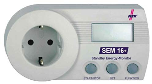 NZR Standby Energy-Monitor SEM-Log 16+ +Datenkabel,Software Elektrizitätszähler 4048652009824