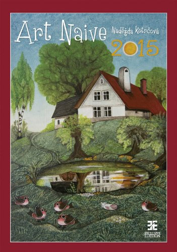 Art Naive Wall Calendar 2015 - Art Calendar - Poster Calendar - Folk Art Calendar By Helma