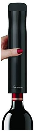 Rabbit Metrokane Automatic Electric Corkscrew (Shiny Black)