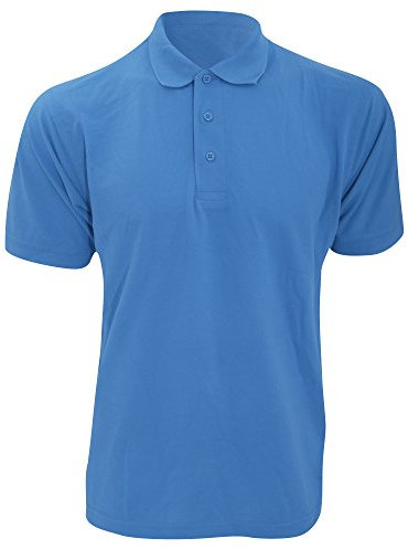 Kustom Kit Mens Klassic Superwash Short Sleeve Polo Shirt (S) (Mid Blue)