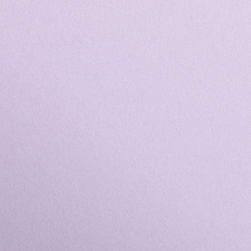 Clairefontaine - Ref 48077C - Maya Coloured Smooth Drawing Paper (Pack of 25 Sheets) - 270gsm Paper - A3 (42 x 29.7cm) - Lilac Colour - Deep Dyed, Acid Free, pH Neutral