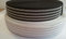 DK Collection 1m Antirutsch- Gummiband elastisch Hosenbund 25mm weiß