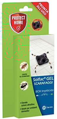 PROTECT HOME Solfac Gel scarafaggi Box 2 x 1 gr