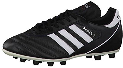 adidas - Kaiser 5, Herren Fußballschuhe,Schwarz (Black/Running White Ftw), 48 EU