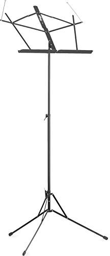 Notenpult Schwarz mit Nylontasche (MUS-A2 BK)