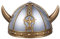 Boland 01351 - Helm Wikinger, Wikingerhelm für Kinder, aus Kunststoff, Gallier, Gladiator, Hut, Kostüm, Karneval, Mottoparty