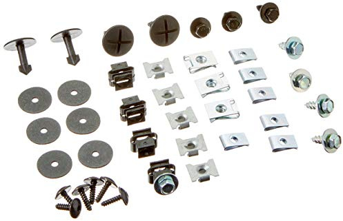 ROMIX Schrauben/Clips fr Unterfahrschutz, M5 oder M6, Edelstahl, Rechtsgewinde, Klasse 8.8, Standardqualitt, 100% Neu, Made in EU