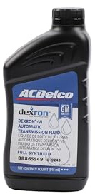 ACDelco GM Original Equipment 10-9243 (88865549) Dexron VI Full Synthetic Automatic Transmission Fluid - 1 qt