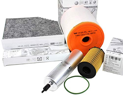 Original Audi Teile A6 A7 4G + A6 Allroad 3.0L TDI Motor Inspektionspaket Filter Service groß 4-teilig CLAB CDUC CLAA CGQB CDUD CKVC CKVB CPNB