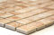 Mosaik Quadrat Laceo Beige Keramik Mosaik, Mosaikstein Format: 23x23x6 mm, Bogengröße: 300x300 mm, 1 Bogen/Matte