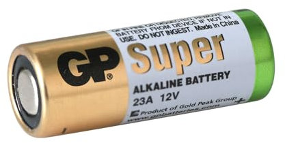 GP 12 Volt Alkaline Primary Battery - Replaces A23 / VA23GA / MS21 / MN21