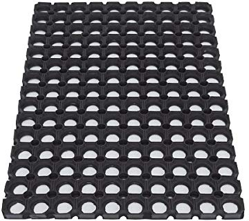 miltex 31200 Ringgummimatte Scriper, 40 x 60 cm, schwarz