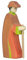 Holztiger Hirte mit Stab 3, 80316